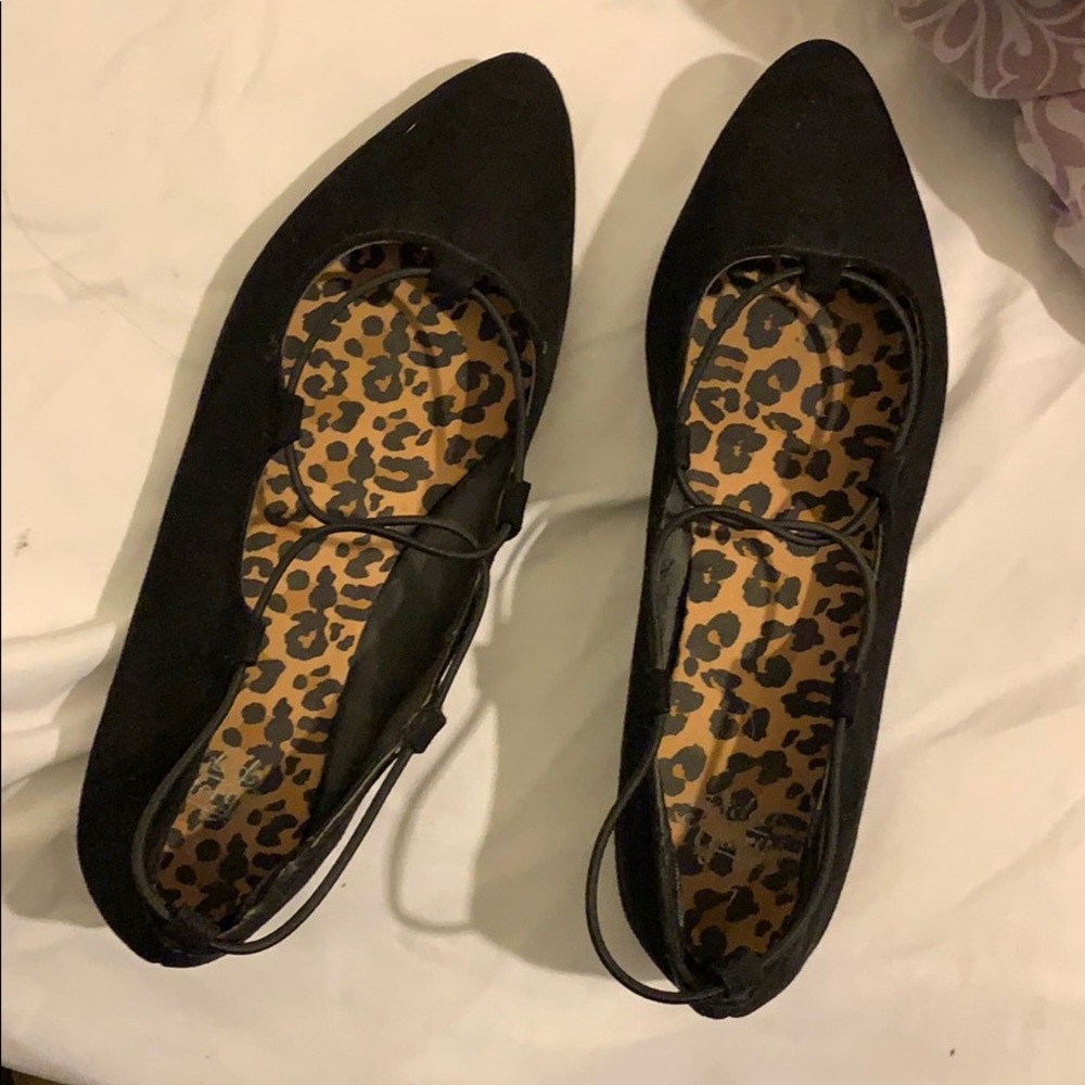 Black flats